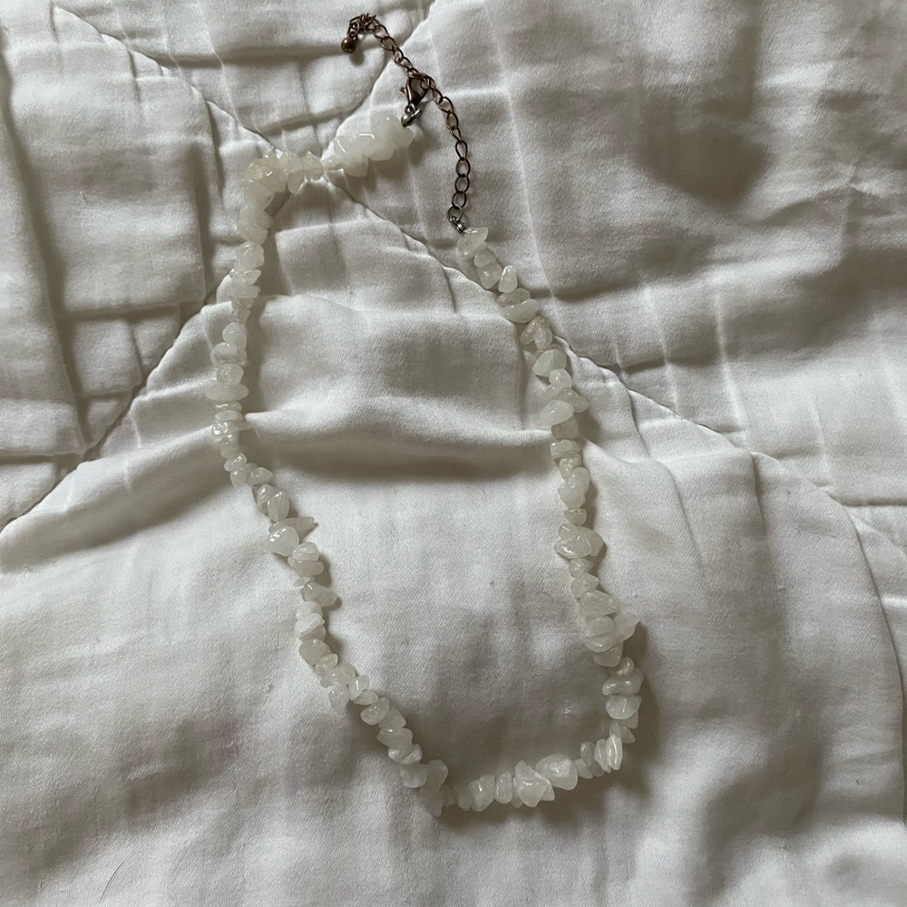 White Quartz Necklace